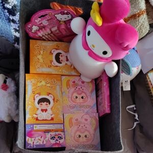 Pink and White Plush Toy (PMOHLER)